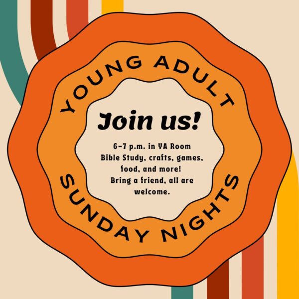Young Adult Bible Study Poster